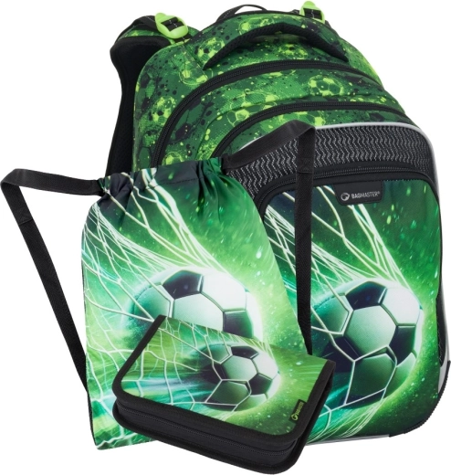 Bagmaster Lumi small school set for first-graders – football