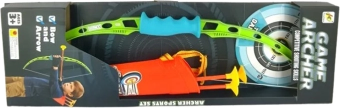 Children’s archery set with quiver in a box