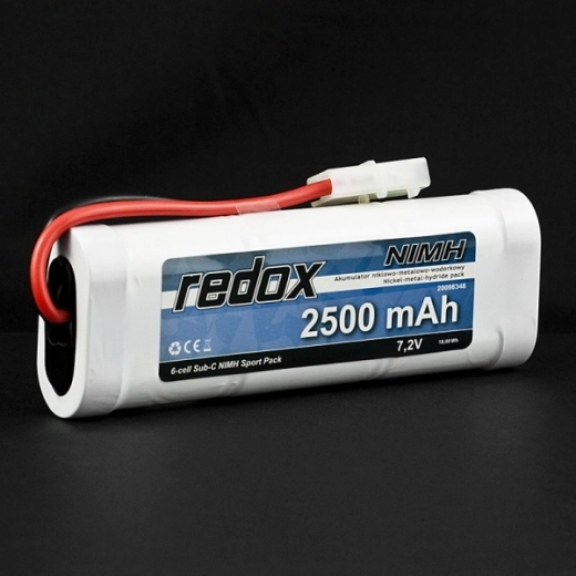 Akumulatorski paket Redox NiMH 2500 mAh 7,2 V