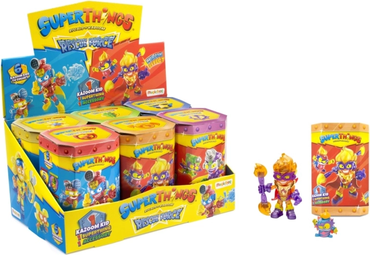 Superthings komplet figuric Rescue Force v škatli