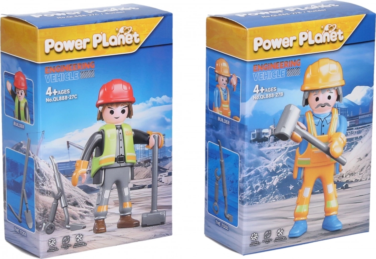 Figura delavec gradbeni komplet 7 cm