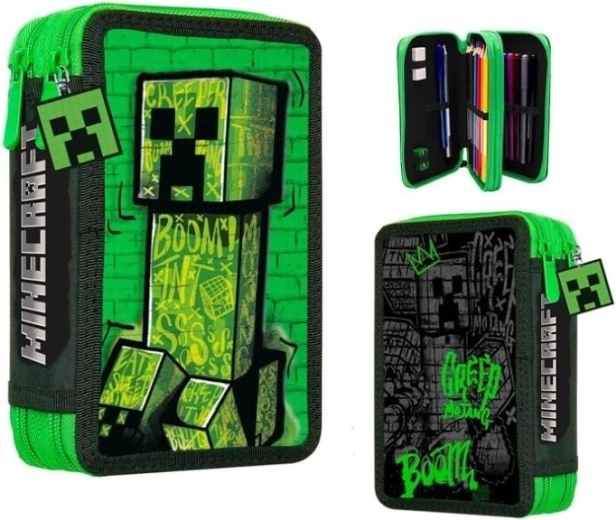 Opremljen dvonadstropni peresnik Minecraft Creeper