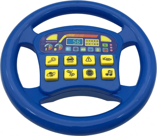 Interaktivni volan s realističnimi zvoki modra barva