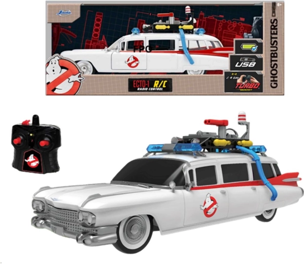 Avtomobil Ghostbusters ECTO-1 na daljinsko upravljanje v merilu 1:16