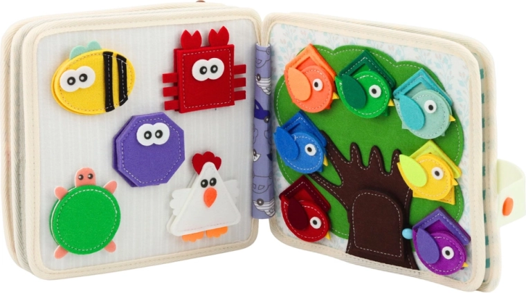 Učenje skozi igro z odstranljivimi oblikami in živalmi