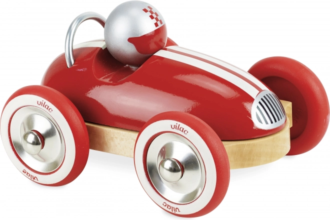 Leseni avto Roadster vintage rdeče barve