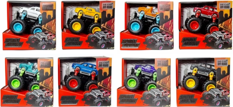 Kovinski terenski avto monster truck