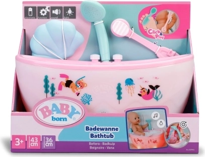 BABY born magical bathtub tv