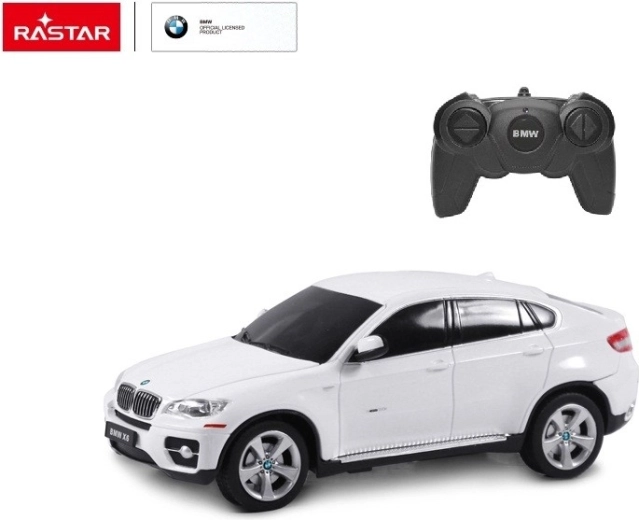Rastar BMW X6 RC remote control car 1:24 white