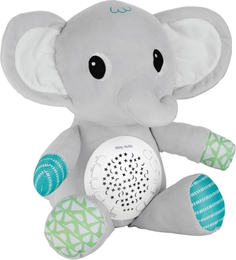 Nežna svetlobna projekcija za mirno uspavanje