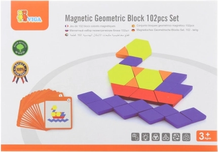 Magnetna mozaika - geometrijski bloki