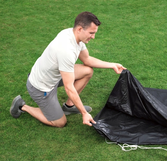 Enostavno razprostiranje in prekrivanje