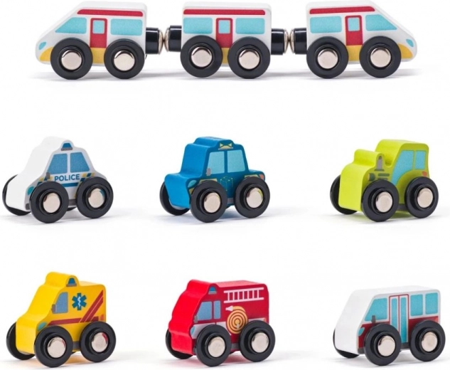 Vozila na kolescih in magnetni vlakec