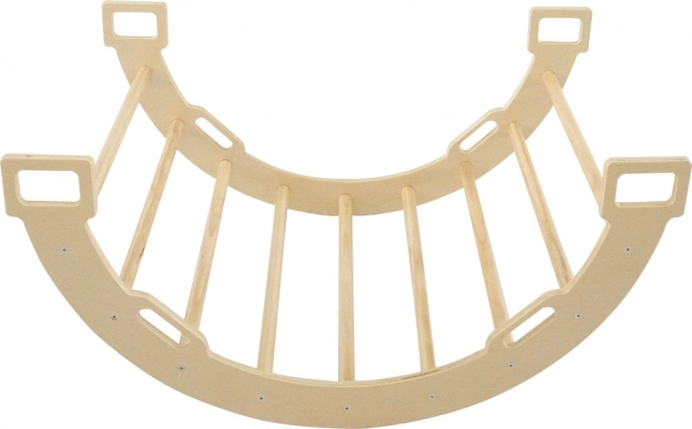 Lesene lestve in gugalnica z blazino 2v1 CHIPOLINO