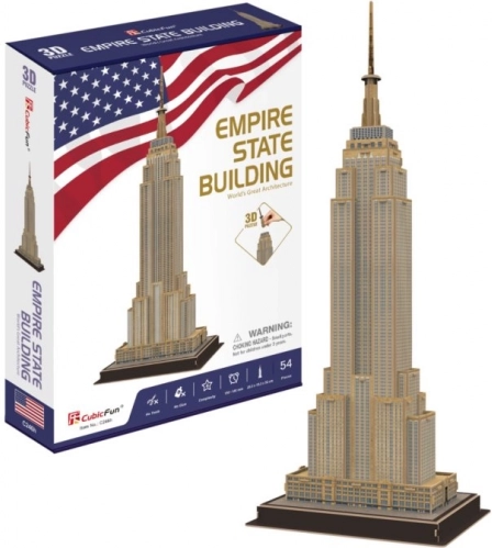 CubicFun 3D sestavljanka Empire State Building 54 kosov