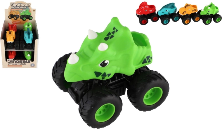 Terensko off-road avto dinozaver na vztrajnik