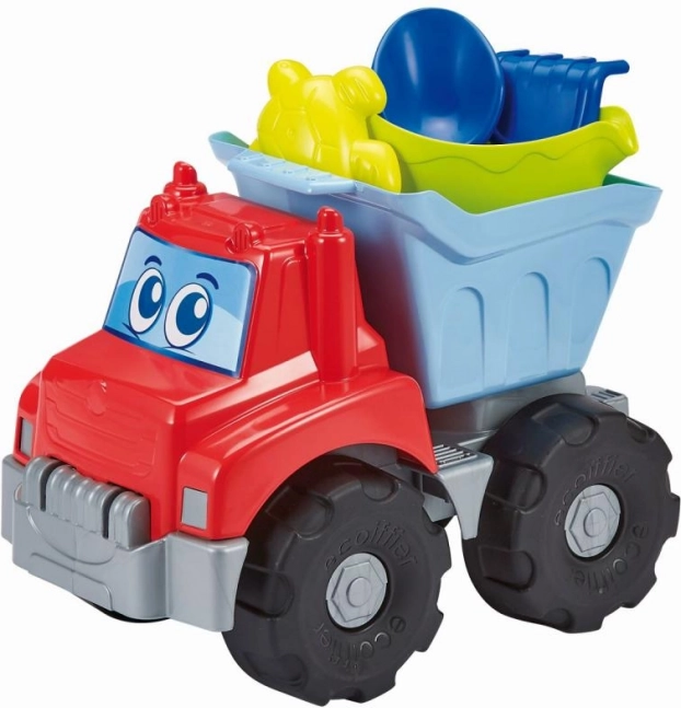 Tovornjak s zalivalko in setom za peskovnik