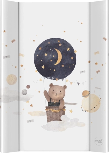 Ceba baby mehka previjalna podloga Basic cosmic bear 50 × 70 cm