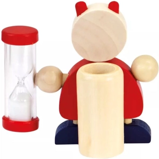 Practical toothbrush holder in a children’s size