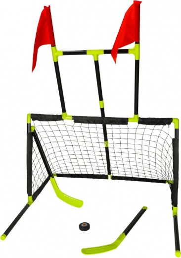 Hockey practice at home and outdoors