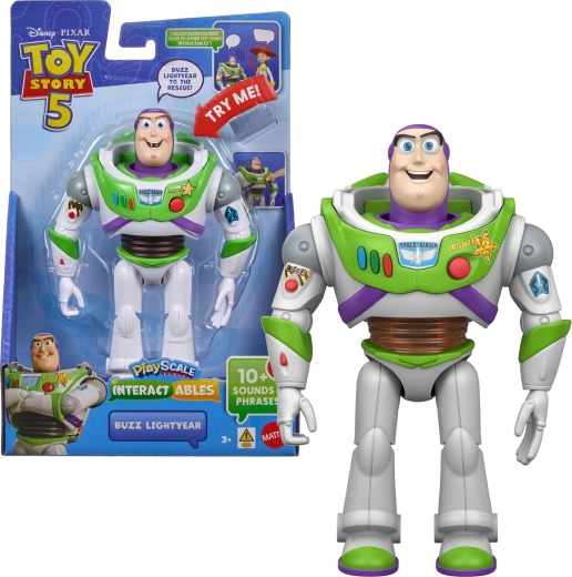 Mattel Disney Toy Story interaktivna figurica Buzz Svetlobni 18 cm (EN)