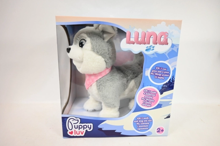 TMT PuppyLuv interaktivni kužek Luna