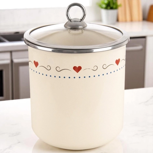 Prosojen steklen pokrov za takojšen pregled