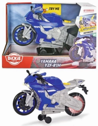 Igrača motocikel Yamaha R1 s svetlobnimi učinki