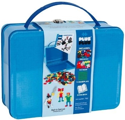 Kocke Plus-Plus mini osnovni set v kovčku 600 kosov
