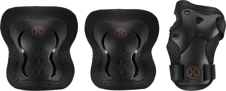 Komplet ščitnikov NILS Extreme H320 – zlat – L