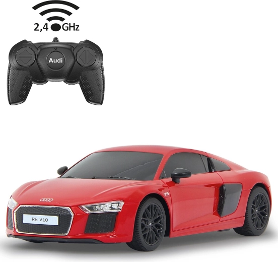 Jamara Audi R8 2015 RC-avtomobil 1:24, rdeč - 1 kos