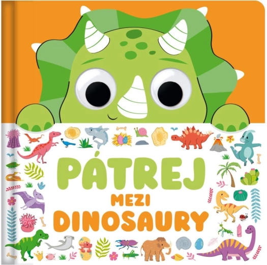 Knjiga Išči med dinozavri