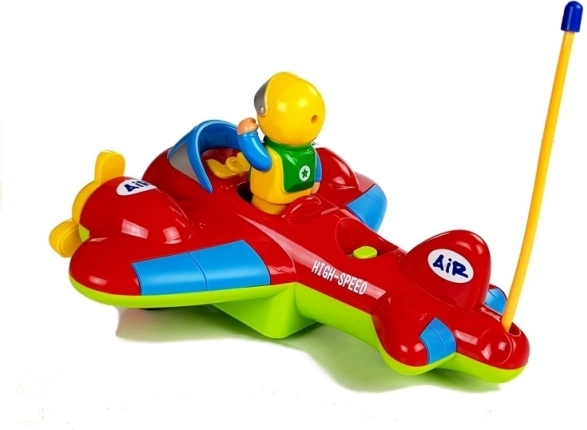 Barvito letalo s pilotom