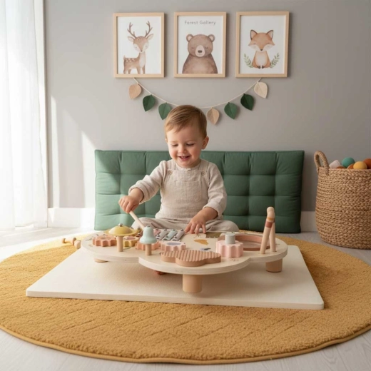 Stabilna konstrukcija za varno igro