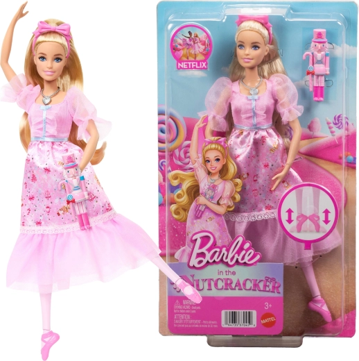 Barbie Hrestač – balerina Clara v rožnati nočni srajci
