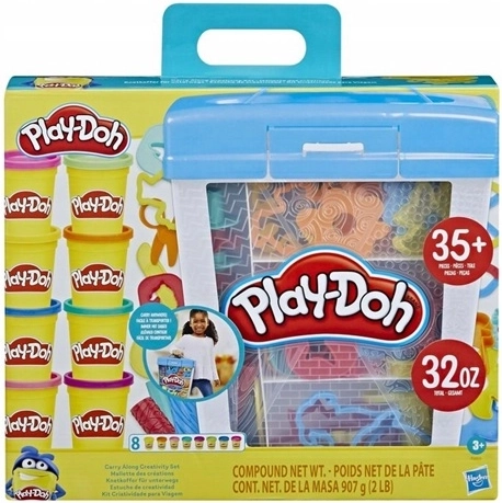 Kreativni kovček z modelirno maso in dodatki Play-Doh
