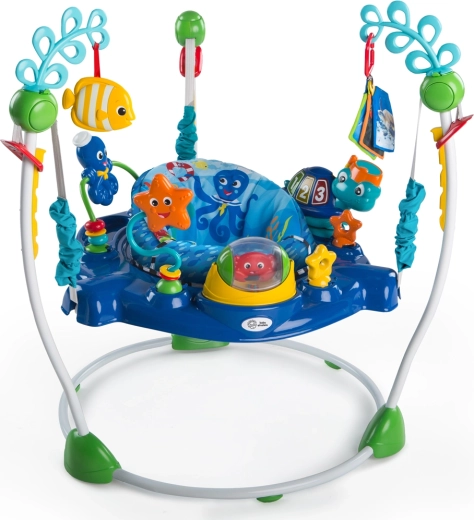 Baby Einstein skakalnik Neptune’s Ocean Discovery 2v1 (6–12 mesecev)