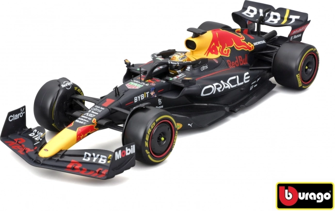 Kovinski model F1 ORACLE RED BULL RACING RB18 1:24 z voznikom Max Verstappen