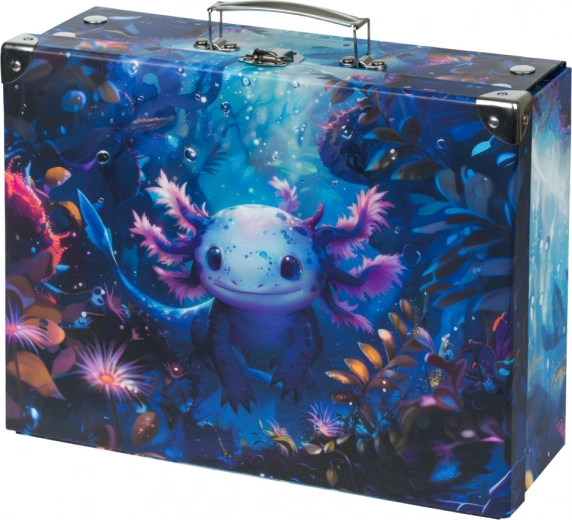 Zložljiva šolska kovčka Axolotl Baagl
