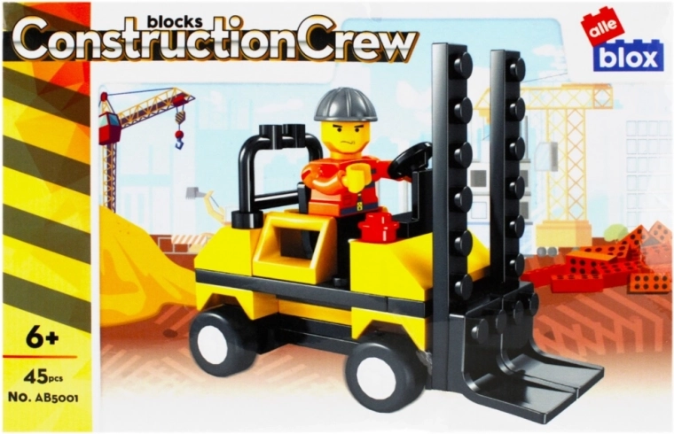 Forklift with functional forks