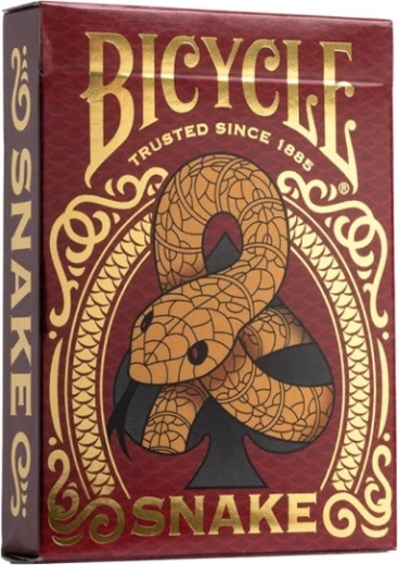 Karte Bicycle Snake Europe