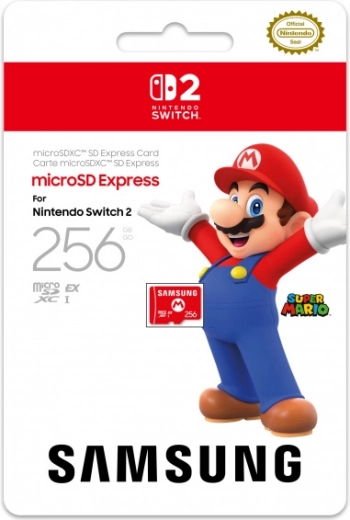 microSD kartica Express 256 GB Samsung Pro Nintendo Switch 2