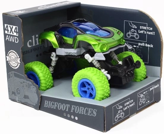 Kovinski avtomobilček 4×4 z vzmetenjem