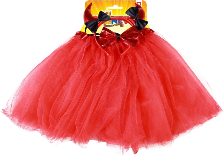 Fluffy tutu skirt with tail