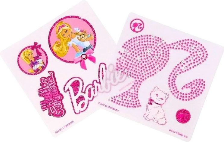 Totum Barbie likalne sličice – 2 lista