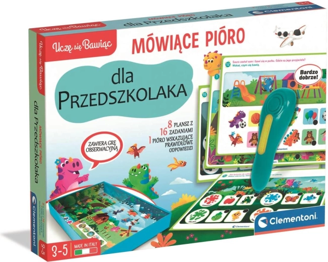 Clementoni govorilno pero – 500 vprašanj za predšolske otroke