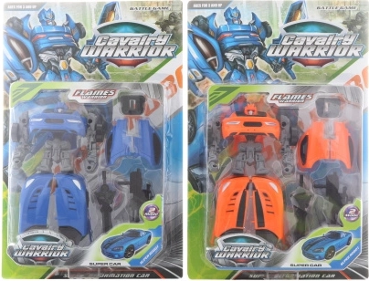 Robotski preoblikujoči športni avto