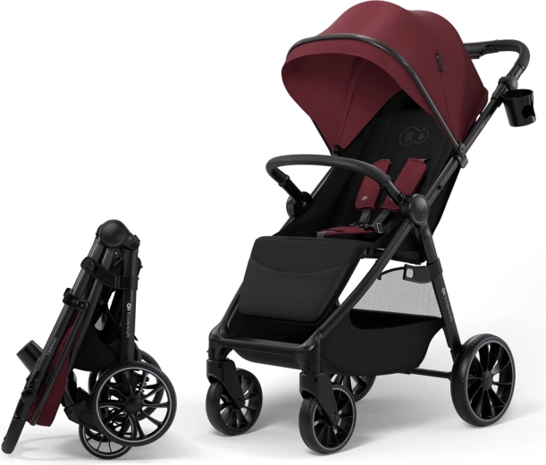 Kinderkraft športni voziček Grande 2 dark ruby