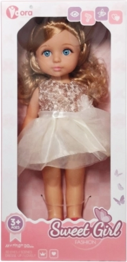 Doll in decorative dress - 1 piece