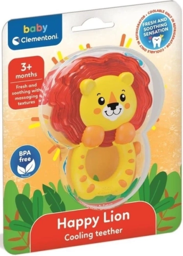 Hladilni grizalo Veseli levček CLEMENTONI BABY